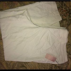 Saint Tropez  West 22W White Lace Overlay Pants